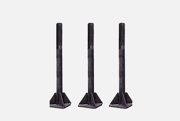 Welded-plate anchor bolts